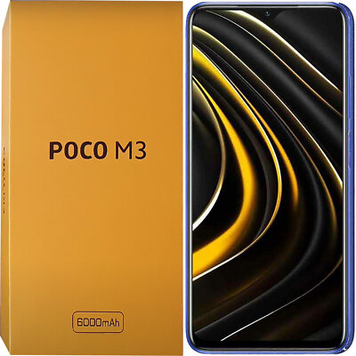 ⭐︎美品　used Xiaomi poco m3 ブラック⭐︎ Xiaomi Poco M3 4G/LTE Black 64GB + 4GB Dual-Sim Factory