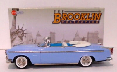 Brooklin 1/43 Scale BRK183  - 1955 Chrysler Windsor Conv Coupe Wisteria Blue