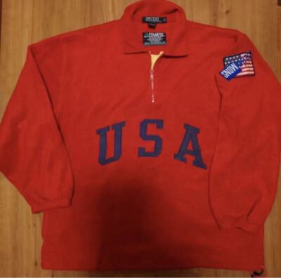 Polo by Ralph Lauren 1993 SNOW BEACH XL Original Size XL Red