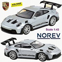 Porsche 911 GT3 Rs 2022 Silber Silver With Black Stickers 1:43 Norev 750046