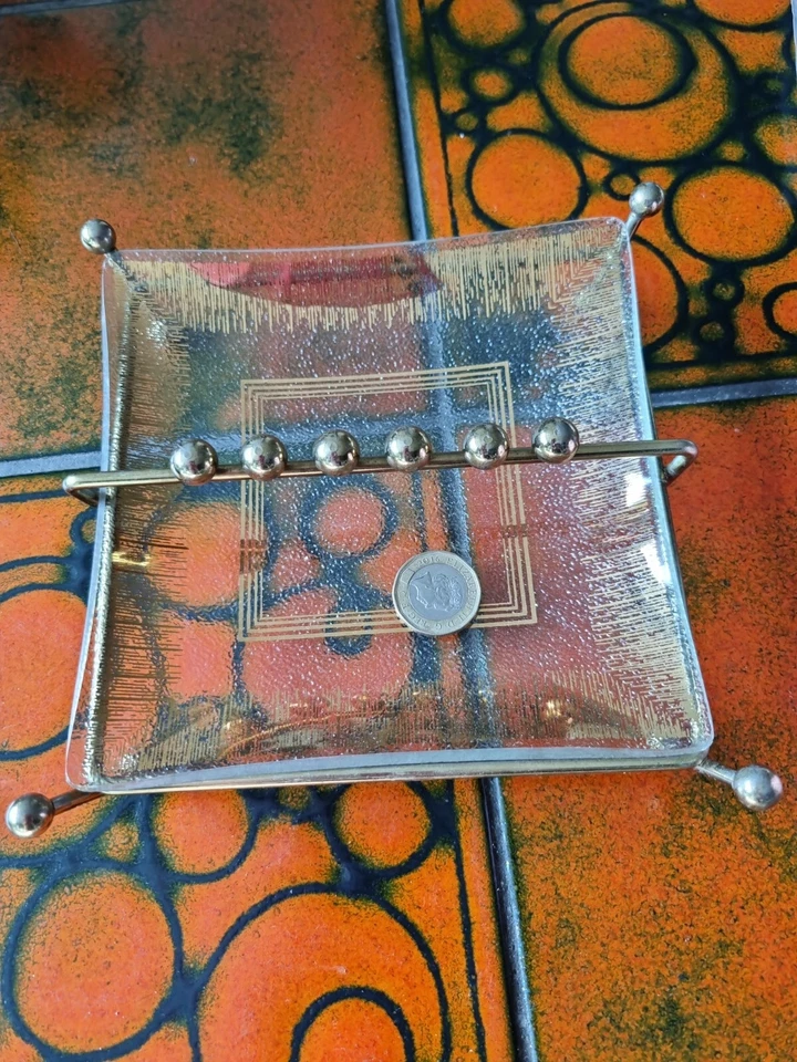 Vintage Party Tray Platter Snacks/Dips - Image 4 of 4