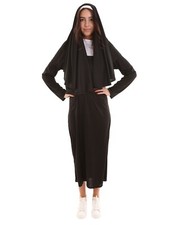 Adult Women Nun Costume Black Color HC-1522