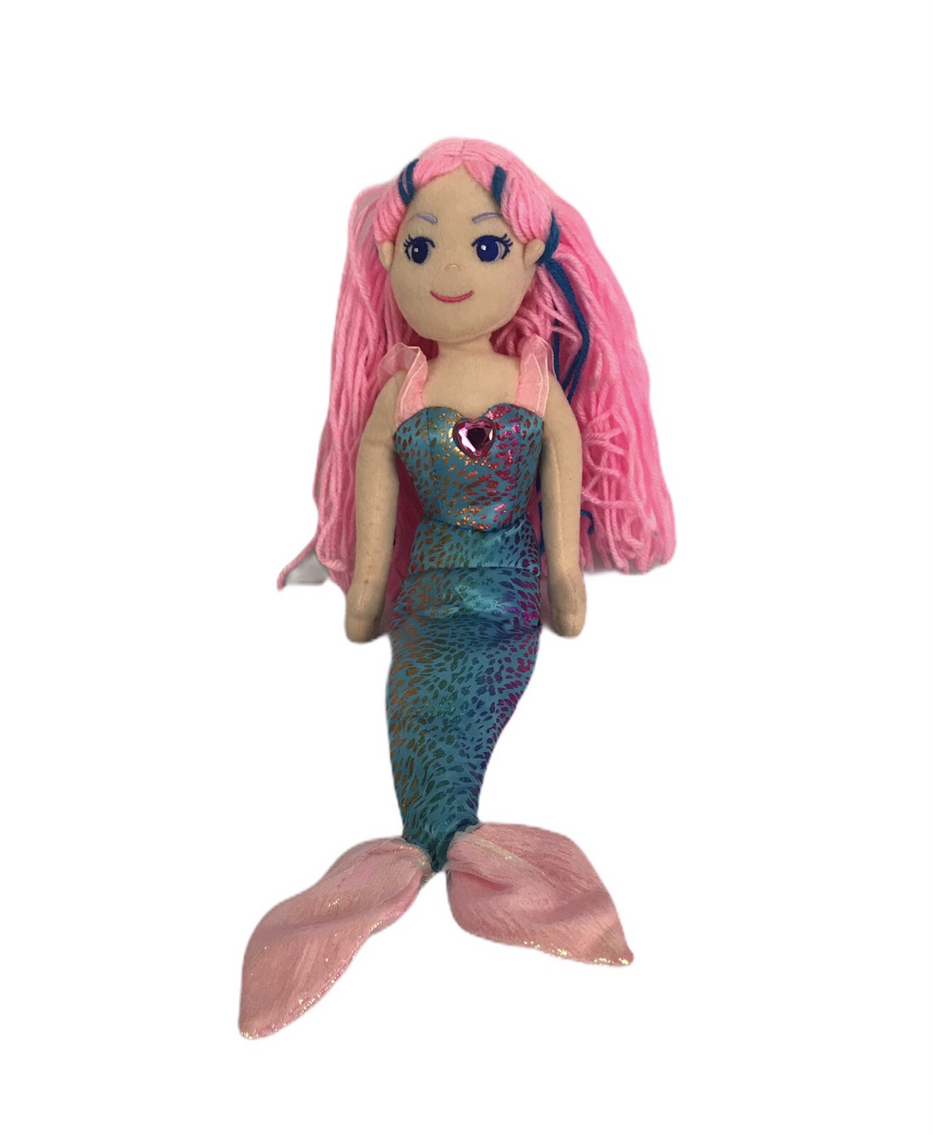 mermaid plush doll