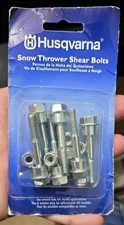 Husqvarna Snow Thrower Replacement Shear Bolt Kit - 580790401