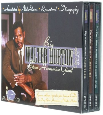 BIG WALTER HORTON - BLUES HARMONICA GIANT 1951-1956 3 CD NEU 