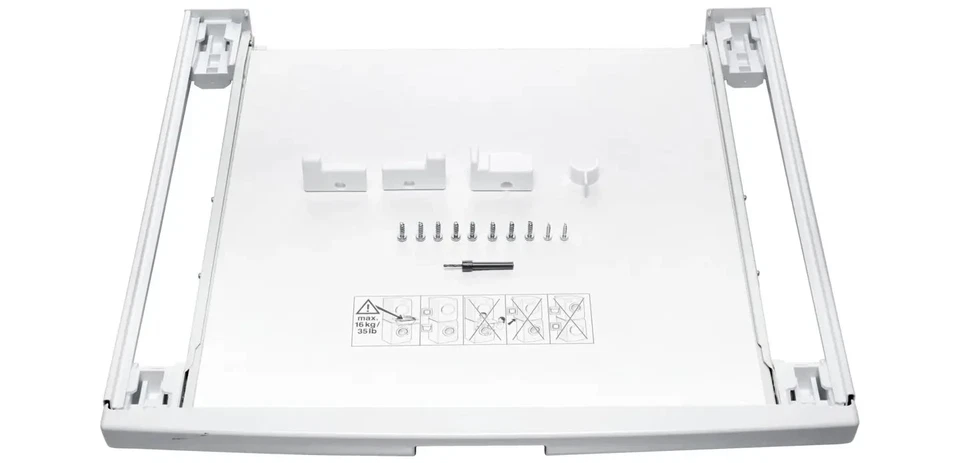 Kit de apilamiento Bosch con estante extraíble - 00779082 - WTZ11400UC Foto 2 de 2