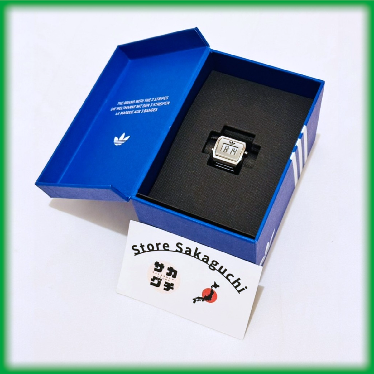 adidas Originals DIGITAL TWO RING Watch Silver Unisex Stainless