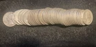1953-1954 Silver Washington Quarters FULL ROLL 40 coins 90% silver free shipping