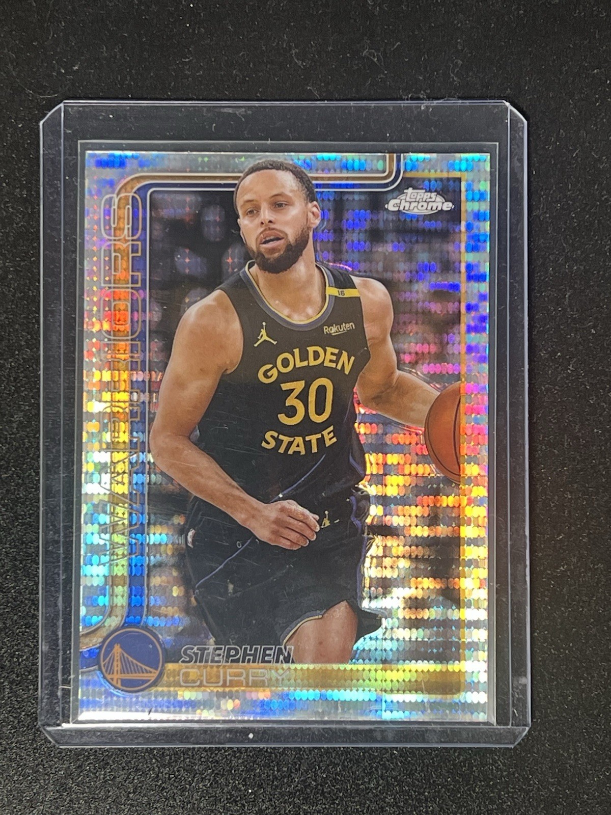 2025-26 Topps Chrome - Stephen Curry #201 Pulsar Refractor