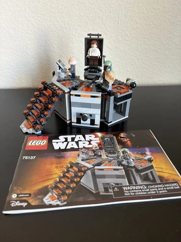 LEGO Star Wars 75137 Carbon Freezing Chamber 99% Complete  w/ Instructions
