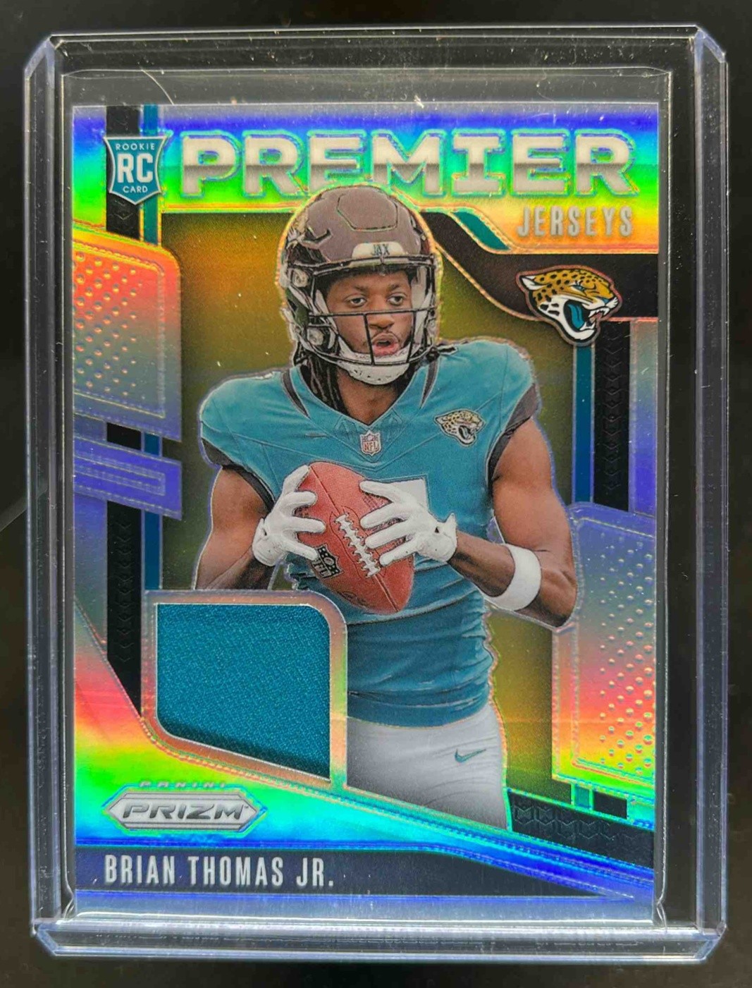 2024 Prizm Brian Thomas Jr. Premier Jerseys RC Rookie #PJ-BTJ Jaguars