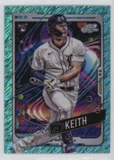 2024 Topps Cosmic Chrome Aqua Equinox Refractor /199 Colt Keith #195 Rookie RC