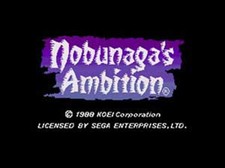 Nobunaga's Ambition - Sega Genesis Game Complete