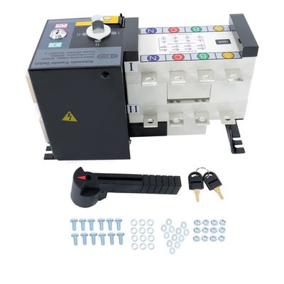 Industrial Generator Automatic Transfer Switch 160A 4P ATS 110/220V Grid To AC