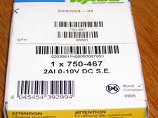 New Factory Sealed WAGO 750-467 Buscoupler DeviceNet Module 750-467 750-467
