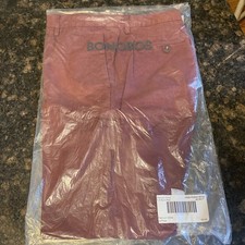 Bonobos Stretch Premium Chinos Burnt Red 36x32 Tailored Fit NEW La Rioja V801