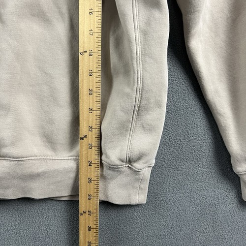 Nike Sweater Mens Large Beige Oregon Ducks Crewneck Stretch Sweatshirt Pullover - Picture 10 of 10
