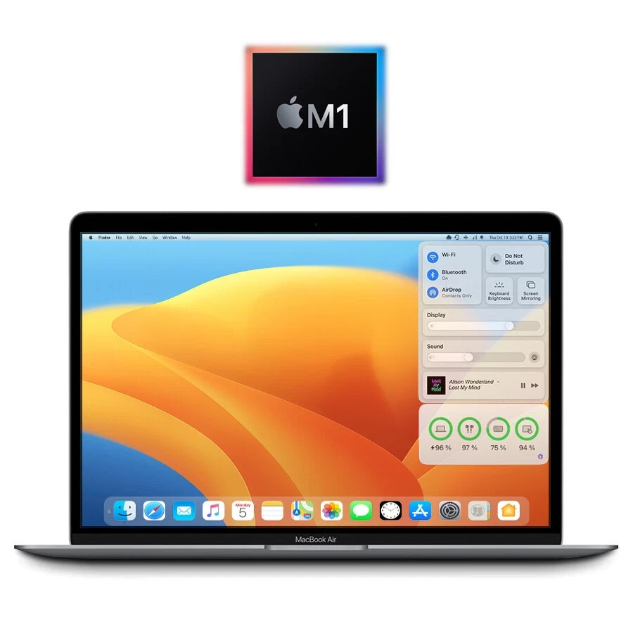 Apple MacBook Air M1 256GB 13.3" Laptop - Space Gray Silver 