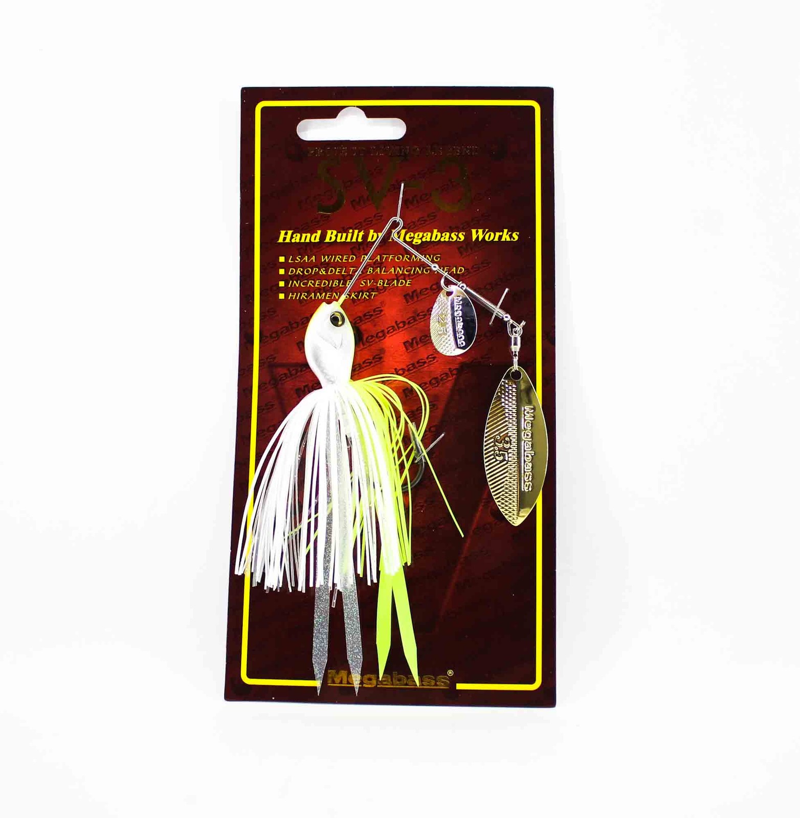 Megabass Spinner Bait SV 3 3/4 oz SR White Chart (3950)