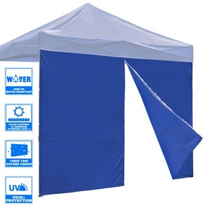 InstaHibit Privacy Sidewall Zipper UV30+ Fits 10x10ft Canopy Camping 1 Piece