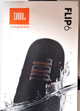 JBL Flip 6 Bluetooth Waterproof Dustproof PartyBoost Portable Speaker Black