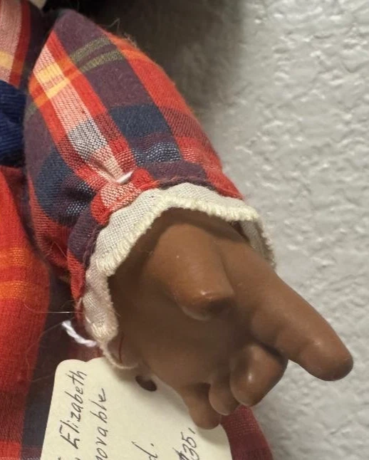 Muñeca Fisher-Price Soft Kids Lap Sitter "Elizabeth" 1973 13" RARA excelente estado Foto 4 de 4