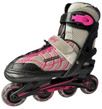 Schwinn Roller Blades Inline Skates Girls Adjustable sizes 1-4 Pink SC-Big-S