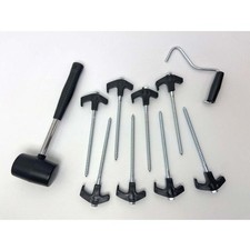 Blue Diamond Screw Pegs Pro Kit Heavy Duty Awning Camping Caravan Motorhome