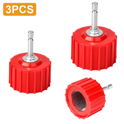 #ad 3x Copper Tube Cleaner Kit Metal Pipe Cleaning Brush for Drill Plumbing Welding $11.48