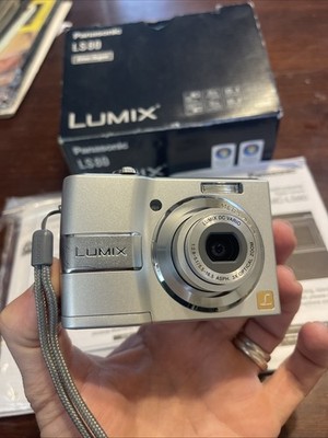 Panasonic Lumix DMC-LS80 8.1MP Digital Camera Silver Tested