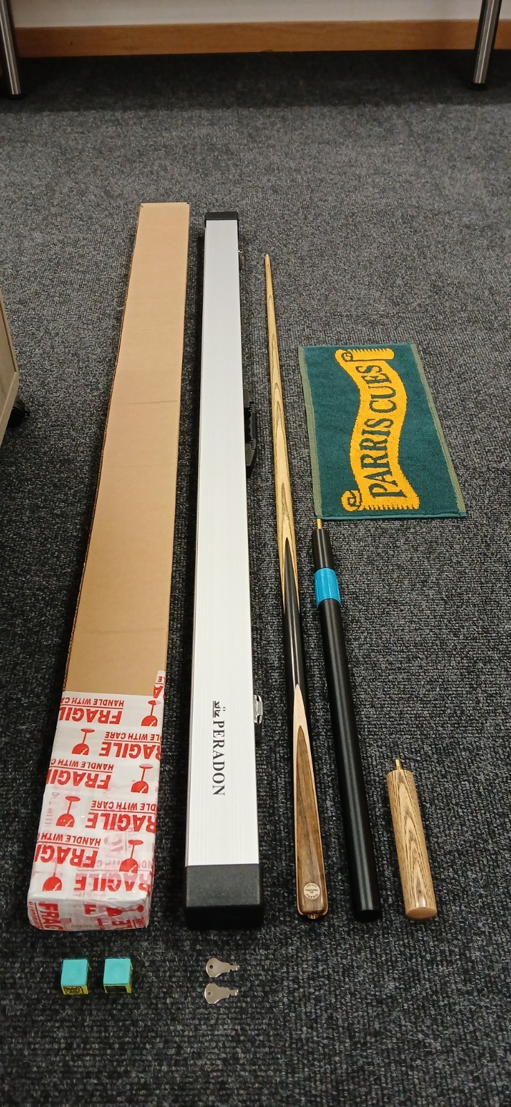 JOHN PARRIS (TRADITIONAL CUE) 1 PIECE (NEW) £1550