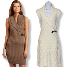 Calvin Klein  Sweater Dress Size M, Neutral, Fall