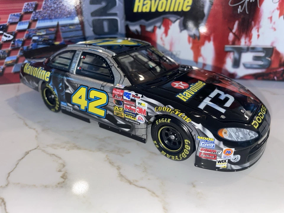 Jamie McMurray #42 2003 Havoline Terminator 3 1/24 NASCAR diecast Foto 4 de 4