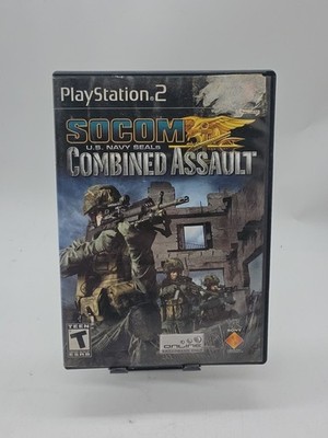 SOCOM U.S. Navy SEALs Combined Assault PlayStation 2 Cib Complete