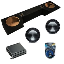 Harmony Audio HA-R104 10" Subwoofer Fits 19-25 Dodge Ram Quad Cab w/ 46CXA4001