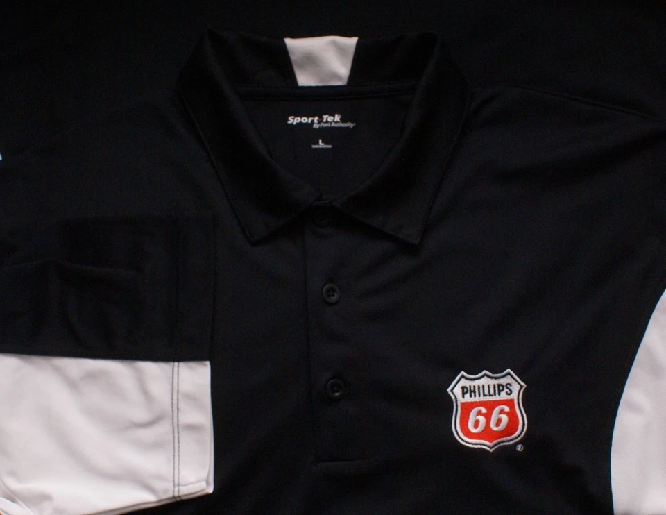 Phillips 66 Employee Uniform Polo Golf Shirt Men’s Size Large - Image 2 of 2