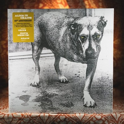 SEALED Alice In Chains Self Titled YELLOW SPLATTER /4000 Tripod dirt sap jar
