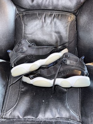 Nike Air Jordan 6 Rings Space Jam 2018 Black Blue Men s Size 8 322992-016