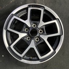 Jeep Machined Black Gladiator Wrangler OEM Wheel 17” 2024-2025 Original 9327