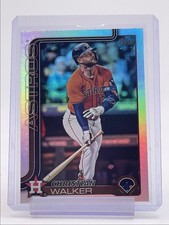 CHRISTIAN WALKER 2025 TOPPS SERIES TWO RAINBOW FOIL ASTROS Q3478