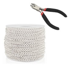 10 Metri Catenine per Collane Fai da Te Catena Acciaio Inox per Bigiotteria i