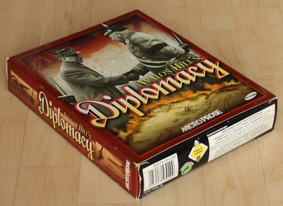 Avalon Hill's Diplomacy (PC, 1999, Big-Box)