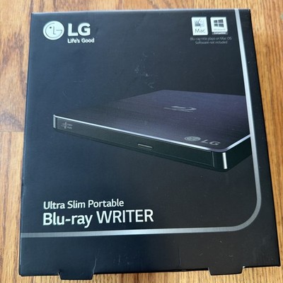 LG BP50NB40 USB Slim Portable Blu-ray DVD Writer UHD 4K Flashed Firmware NEW