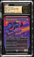 MYCOSYNTH GOLEM Secret Lair Foil Mycosynthwave CGC 10 Pristine MTG [Nos]
