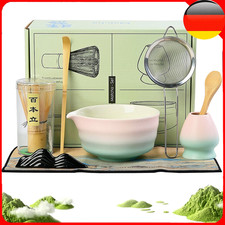 Matcha-Set 8-Teiliges Set, Matcha-R&uuml;hrer-Set, Keramik-Matcha-Set inklusive Match