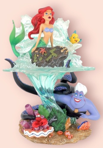 Disney Die kleine Meerjungfrau Teil ihrer Welt Arielle Skulptur von Bradford Exchange - Bild 1 von 8