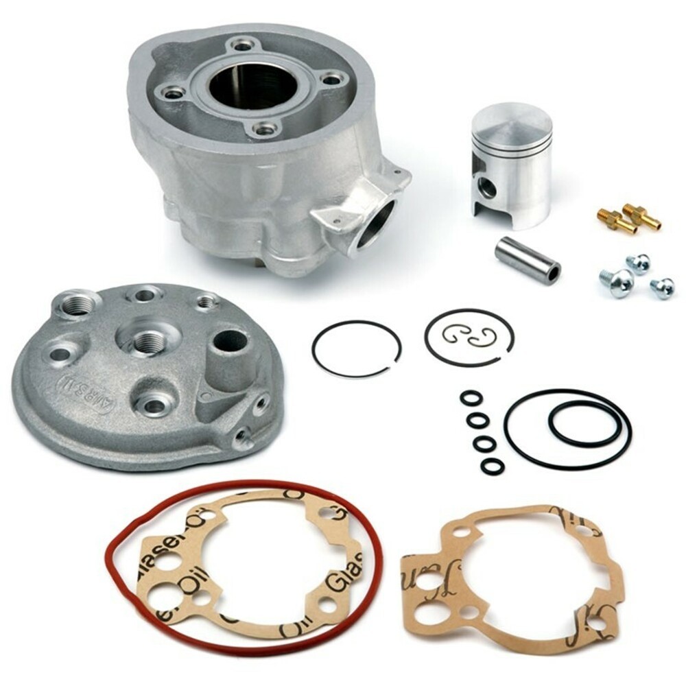 Free Shipping Complete Cylinder Kit Aluminum Airsal 76.6Cc Minarelli Am6 (Tech