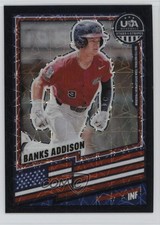 2026 Panini Stars & Stripes Prizm Black Velocity 37/39 Banks Addison #163 0j81