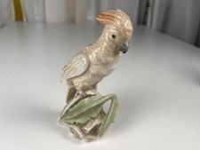 Porzellan Sammler Figur Kakadu 14 cm. Top Zustand