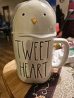 Neu REA DUNN TWEET HERZ TASSE Keramik Kaffeebecher